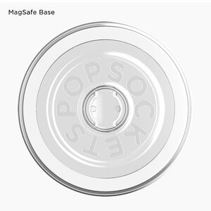 New PopSockets Clear
MagSafe Round Base Only